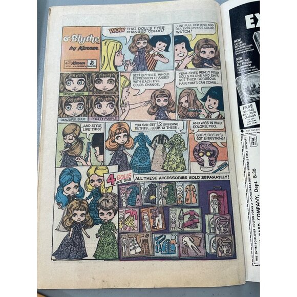 Archie Series #222 Nov 1972 Tunnel Of Love Cover Vintage Comic Bagged Boarded - Picture 6 of 7